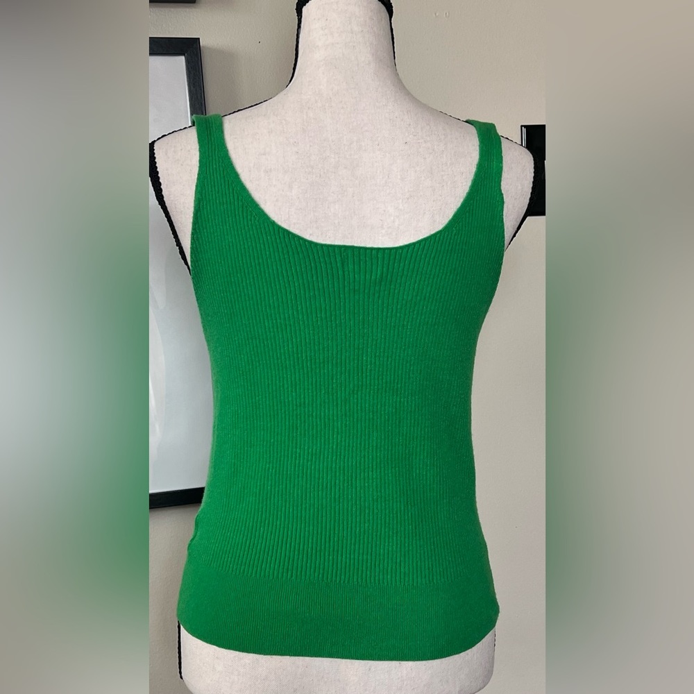 Vibrant Green Women's Tank Top - Picture 2 of 2